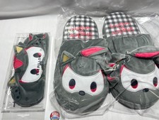 Pantofole cuscino occhi e