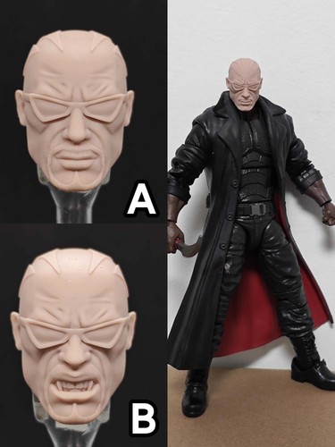 Modellino wesley snipes head - wesley,