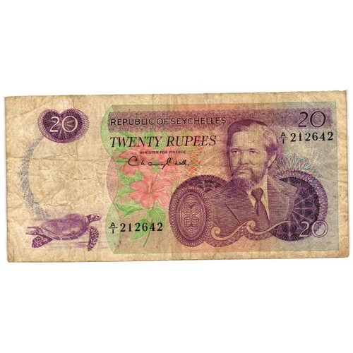 Seychelles rupees 1977 - 20,