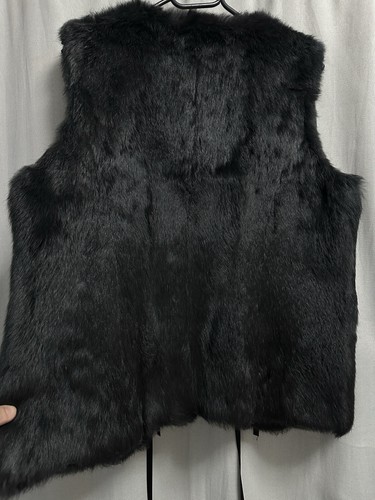 Veste sans manches peau de - en,