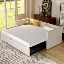 Divano letto 90x200 cm con letto estraibile 180x200 cm divano letto imbottito rete a doghe