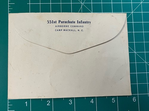Wwii 551 busta paracadute - busta,