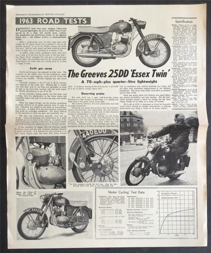 Greeves 25dd essex - 25dd, twin