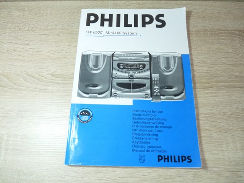 Bedienungsanleitung philips - philips, fw