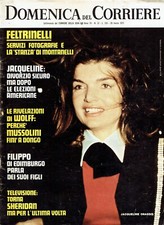 1972/13=JACKIE KENNEDY=GEMELLE IMEC=ELTON JOHN=GILBERT TRIGANO=GIULIO CAMPANATI=
