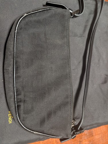 Fendi zucchino canvas leather - fendi,