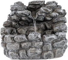 Fontana per Presepe in Resina, Realizzata a Mano, Made in Italy… (Effetto Pietra