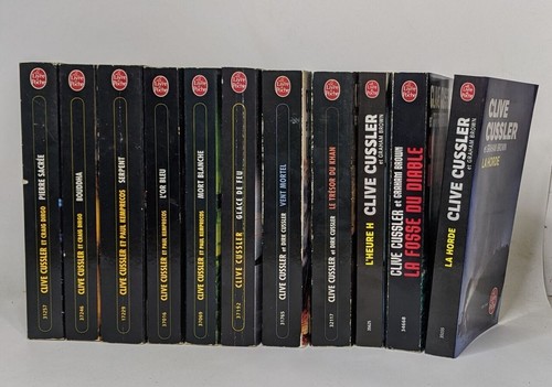 Lot romans de - de, cussler