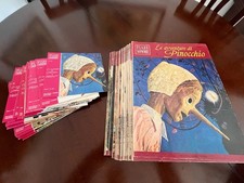 PINOCCHIO 21 VOLUMI e 21 DISCHI COMPLETA FIABE SONORE FABBRI EDITORE 1966 FAVOLE