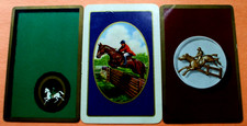 3 carte da gioco singole