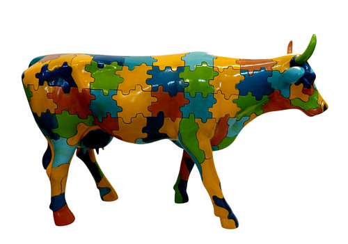 Cow parade 2002 - cow, mucca