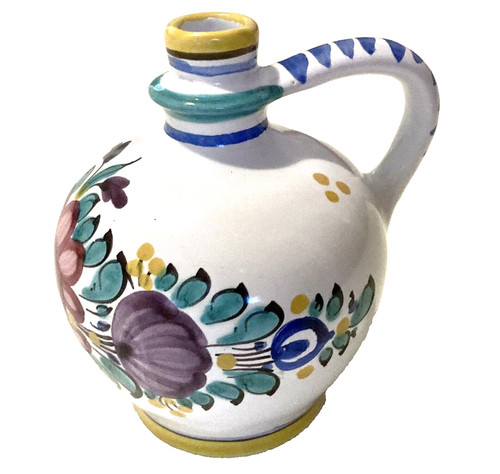 Brocca ceramica maiolica