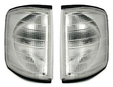 Kit frecce anteriori per Mercedes W201 190E 1983-1993 in bianco indicatori di direzione bianchi