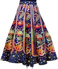 Gonna lunga 100% cotone