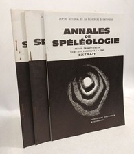 Annales de spéléologie -