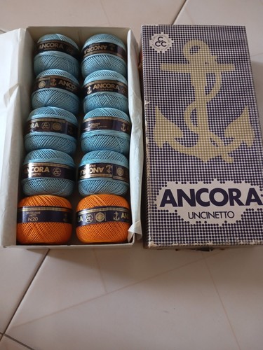 Gomitoli cotone azzurro - cotone,