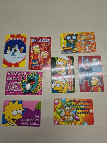 Lotto carte auguri simpsons - auguri,