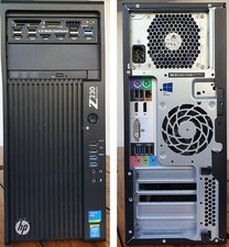 HP Z230 Tower Workstation, Intel i7-4790K Ram 32GB, SSD 250GB, 1x HDD 500GB.