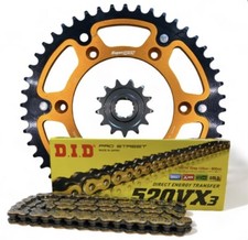 KIT CATENA E PIGNONI ENDURO