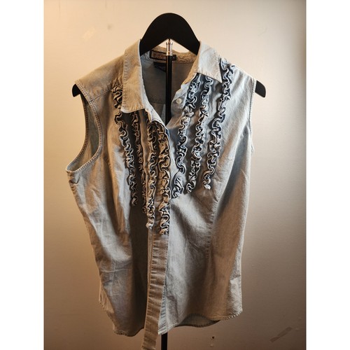 Ruff hewn womens ruffle front - hewn,