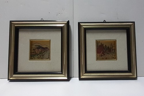 Quadri foglia oro - quadri, d'oro