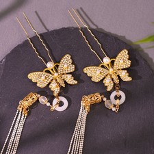 Coppia di forcine farfalle