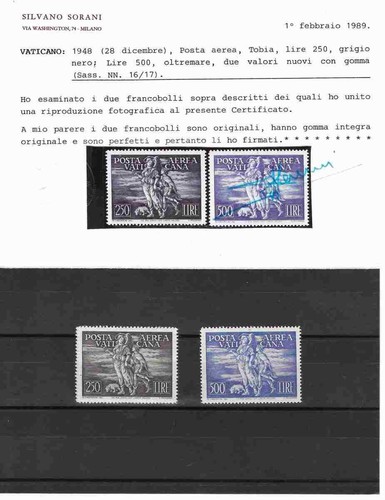 1948 vaticano serie - vaticano, di