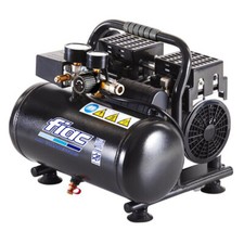 Compressore d'aria portatile silenziato Fiac Super Silent 6 lt 1Hp 0,75Kw