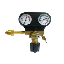 RIDUTTORE DI PRESSIONE ARGON MISCELA 200 bar SALDATURA MIG MAG TIG