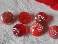 Lotto 6 Bottoni Antichi IN