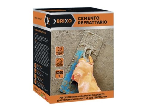 Cemento brixo refrattario 1 - cemento, kg.1