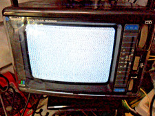 TELEVISORE TV PORTATILE A COLORI ROADSTAR CTV-500 USATO FUNZIONANTE