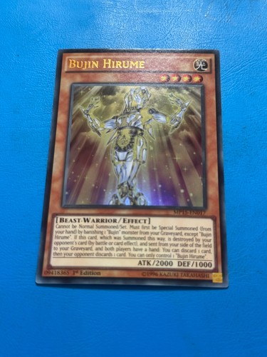 Yugioh ultra rare bujin - ultra, hirume