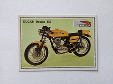 FIGURINA SUPERMOTO PANINI 1975 DUCATI DESMO 350 n 54 DA RECUPERO