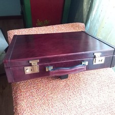 Valigetta 24ore pelle nuova vintage serrature con chiave