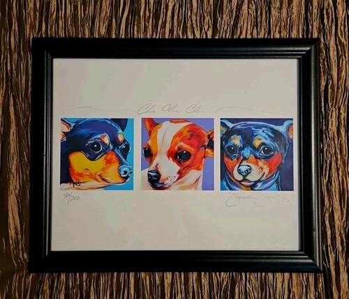 Cani chihuahua con cornice - con,