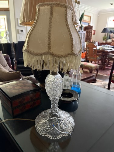 Lampada tavolo cristallo - lampada,
