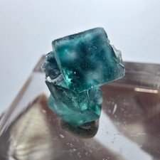 Esemplare di cubo di fluorite