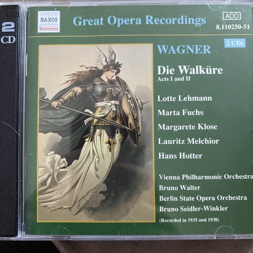Wagner die walkure acts ii - &,