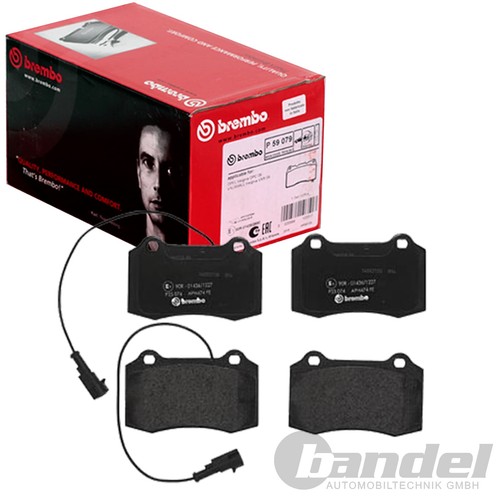 Pastiglie freno brembo - pastiglie,