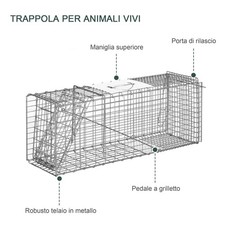 Gabbia Trappola per Animali