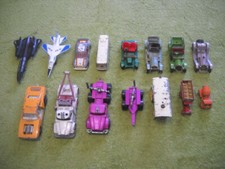 Lotto MATCHBOX 15 pezzi anni '70 da recupero o ricambi