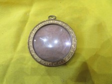 ancien cadre rond medaillon en