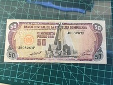 REPUBLICA REPUBBLICA DOMENICANA 50 PESOS ORO SERIE 1981