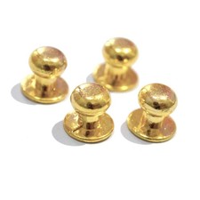 10 PZ Mini Pomelli Testa Tonda