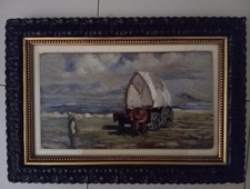 quadro olio ”LA SOSTA”olio