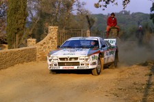 LANCIA 037 RALLY  poster auto