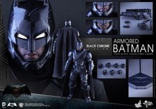 Hot Toys Batman - BVS Batman Armored Black Chrome Version