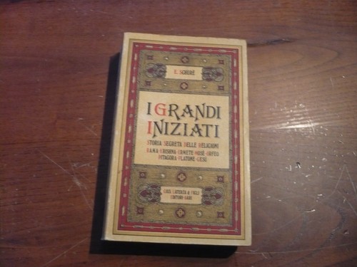 Schuré grandi iniziati - i,