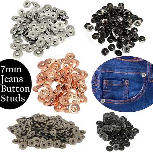 Jeans rivetti bottoni - jeans,